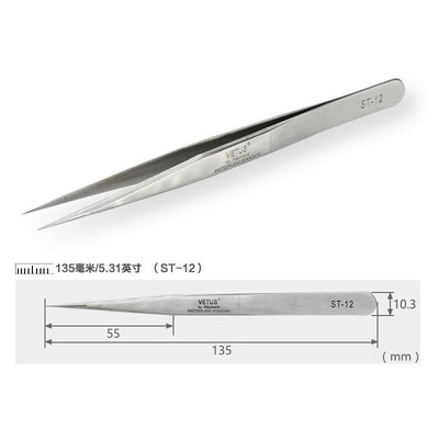 Vetus szempilla csipesz Profissional For 3D Volumn Eyelash Extension Stainless Fan Lashes Csipesz Kiváló Closure Smink eszköz