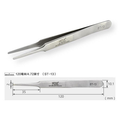 Vetus szempilla csipesz Profissional For 3D Volumn Eyelash Extension Stainless Fan Lashes Csipesz Kiváló Closure Smink eszköz