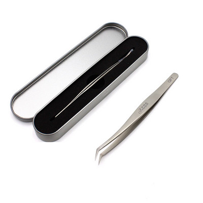 Vetus szempilla csipesz Profissional For 3D Volumn Eyelash Extension Stainless Fan Lashes Csipesz Kiváló Closure Smink eszköz