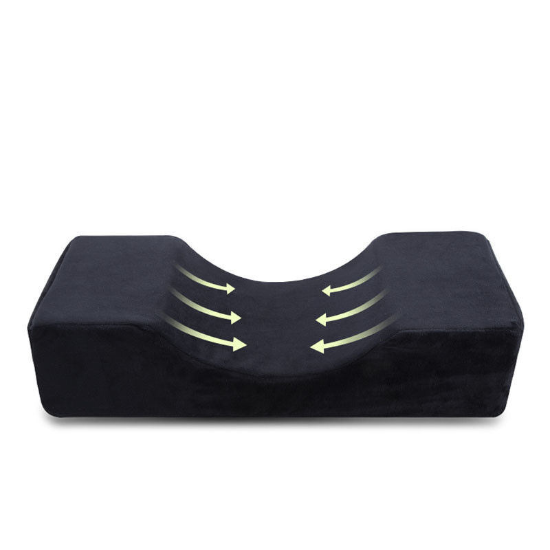 Blakstienų pagalvė Neck Support Blakstienų pagalvė Minkšta Priauginimo Blakstienos Atminties putos Blakstienų priauginimo Pagalvė Makiažo salonas Su Kišene