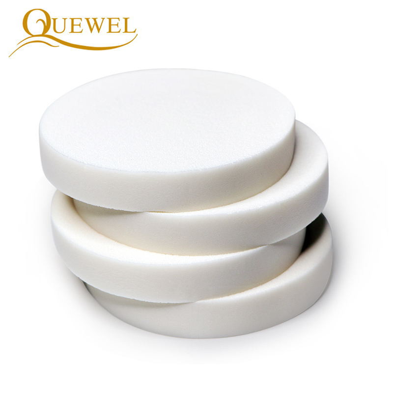 Quewel Burete pentru extensie de gene 2 buc Pre-depozitat gene înflorite Altoire gene pentru ochi Burete de practică Puff Soft Make Up Tool