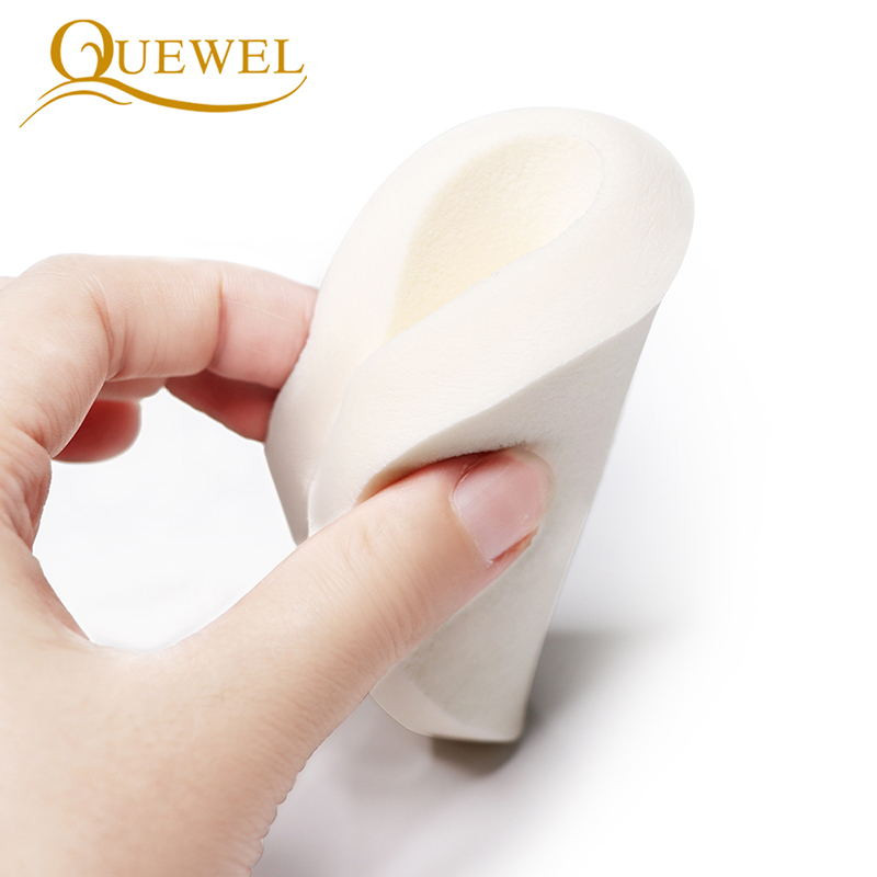 Quewel Burete pentru extensie de gene 2 buc Pre-depozitat gene înflorite Altoire gene pentru ochi Burete de practică Puff Soft Make Up Tool