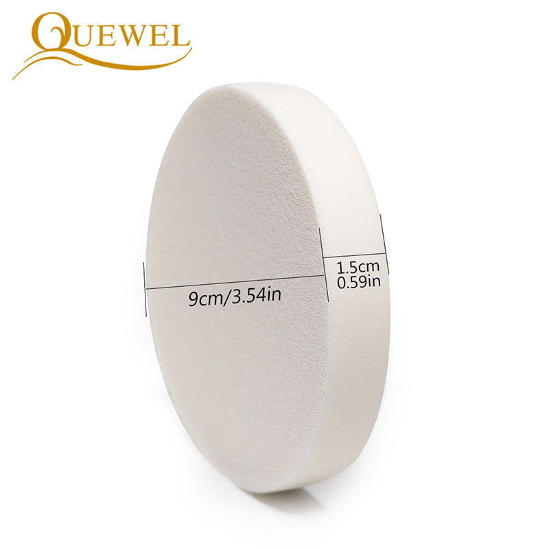 Quewel Burete pentru extensie de gene 2 buc Pre-depozitat gene înflorite Altoire gene pentru ochi Burete de practică Puff Soft Make Up Tool
