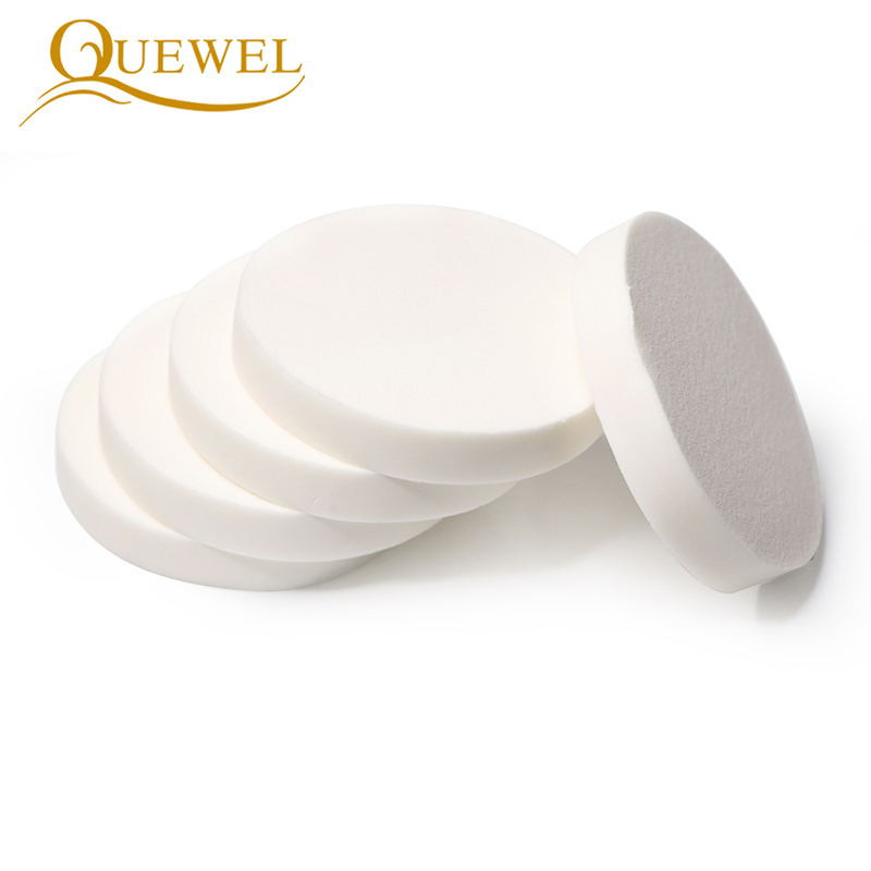 Quewel Burete pentru extensie de gene 2 buc Pre-depozitat gene înflorite Altoire gene pentru ochi Burete de practică Puff Soft Make Up Tool