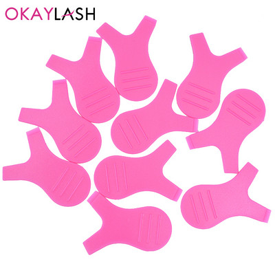 OKAYLASH, roz, verde, silicon, extensie de gene, perm pad, reutilizabil, grefa de gene, ondulator de ridicare a genelor, scut, plasture, instrumente de machiaj