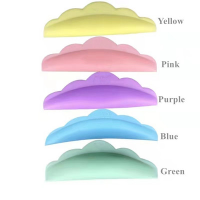 5 silikónových podložiek na lifting mihalníc Paris Lash Lift Tyč Ružovo-žlté podložky na trvalú trvalú rias Štítky na lamináciu mihalníc Natáčky na mihalnice Príslušenstvo Nástroj na lifting mihalníc