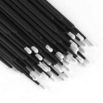 100/300 PCS Micro Brush Micro Swabs for Eyelash Extension Βούρτσα Micro Applicator Micro Eyelash Sticks Εργαλεία μακιγιάζ μιας χρήσης