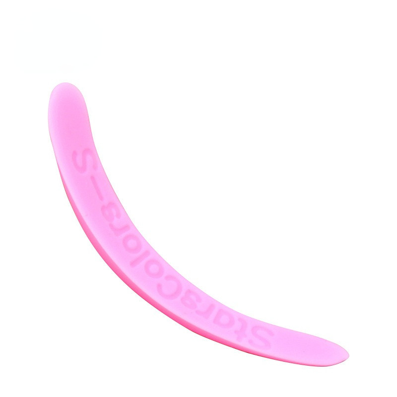 Tije pentru ridicarea genelor Tampoane reutilizabile din silicon pentru permanentă a genelor SML din plastic roz 3 dimensiuni per pungă Materiale pentru extensia genelor