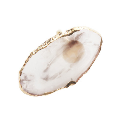 Suport de lipici de cristal Inel Palet Extensie de gene Suport de lipici adeziv Pigment pentru tatuaje Instrument pentru arta unghiilor