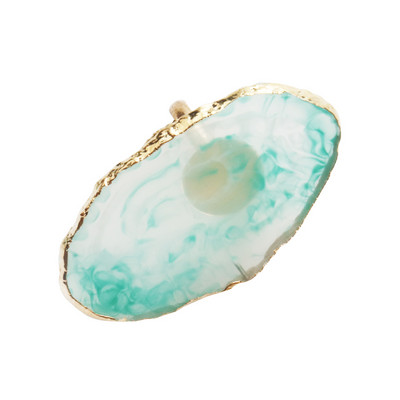 Suport de lipici de cristal Inel Palet Extensie de gene Suport de lipici adeziv Pigment pentru tatuaje Instrument pentru arta unghiilor