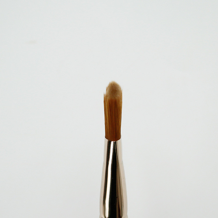 Pensule negre de machiaj Perie pentru fond de ten cu cap oblic cu vârf plat Perie perfectă pentru față Perie de reparare Cremă lichidă Perie pentru mască BB Cream