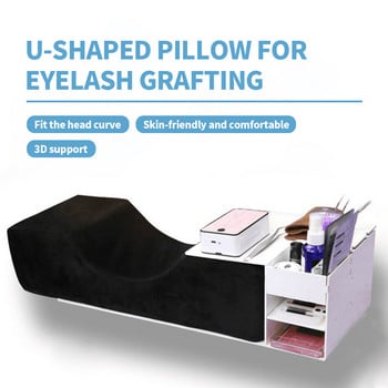 Professional Eyelash Extension Pillow Pillow Eyelash Pillow Μαλακές εμβολιασμένες βλεφαρίδες Memory Foam Eyelash Extension Pillow Salon