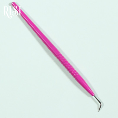 RISI Metal Perming Stick Instrument Extensie de gene Lipici fierbinte Lingura Forma Y Pieptene Perie Aplicator ondulator de ridicare a genelor