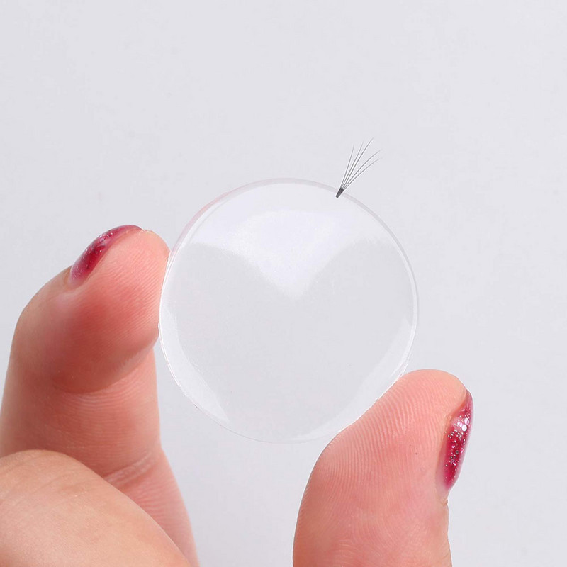 Silikónové podložky na mihalnice Easy fan, stojan na objem mihalníc, držiak na mihalnice, podložka na predlžovanie mihalníc, paleta, nástroj na líčenie pre začiatočníkov