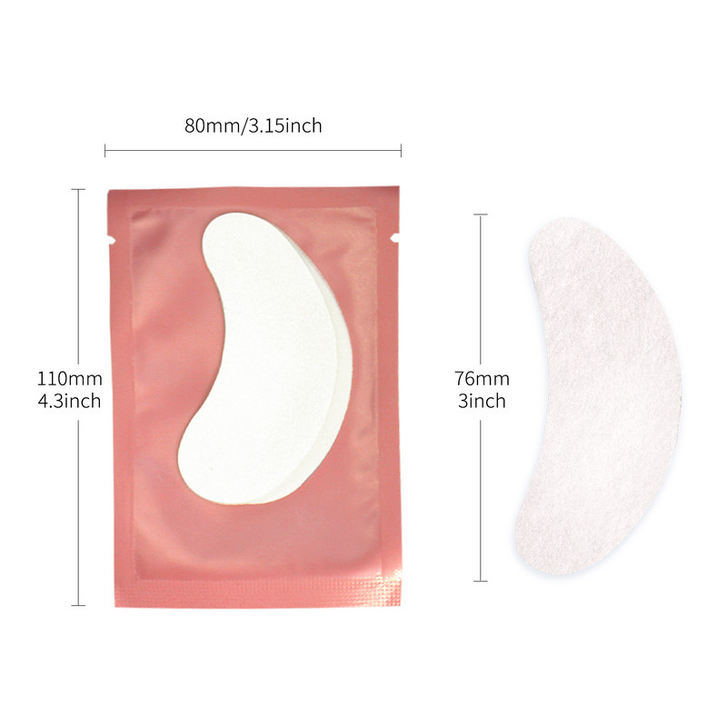 Veyes Inc Extensii pentru gene sub tampoane colorate 50 buc. Plasturi pentru ochi pentru ochi hidratant delicat Comert cu ridicata pentru machiaj