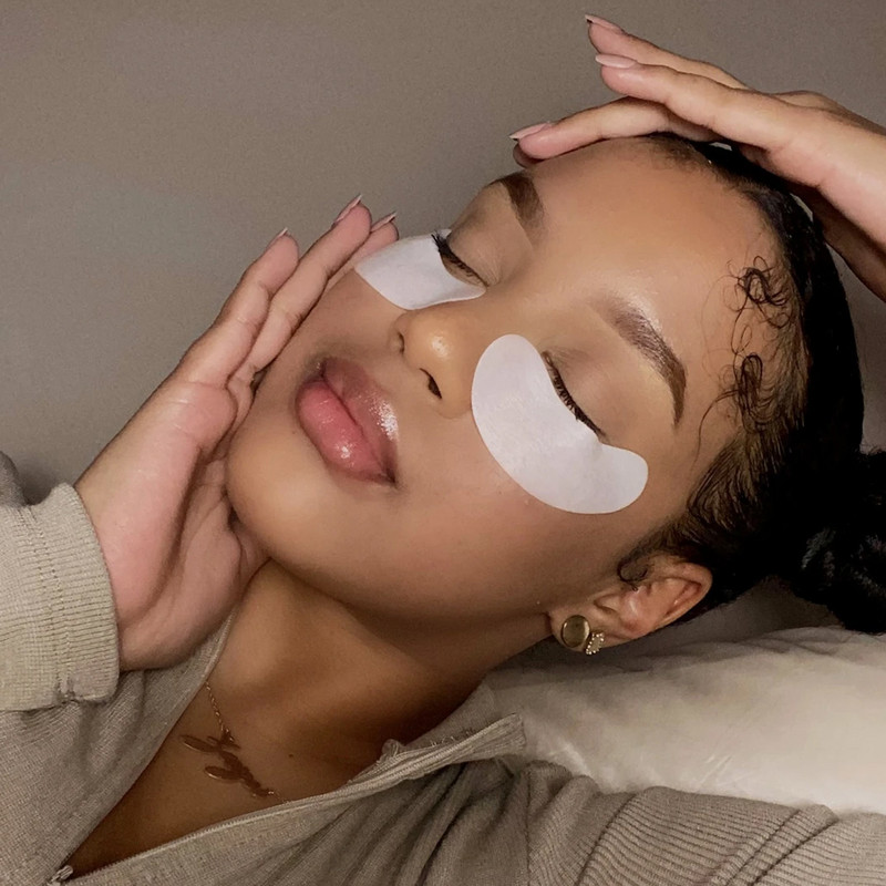 Veyes Inc Extensii pentru gene sub tampoane colorate 50 buc. Plasturi pentru ochi pentru ochi hidratant delicat Comert cu ridicata pentru machiaj