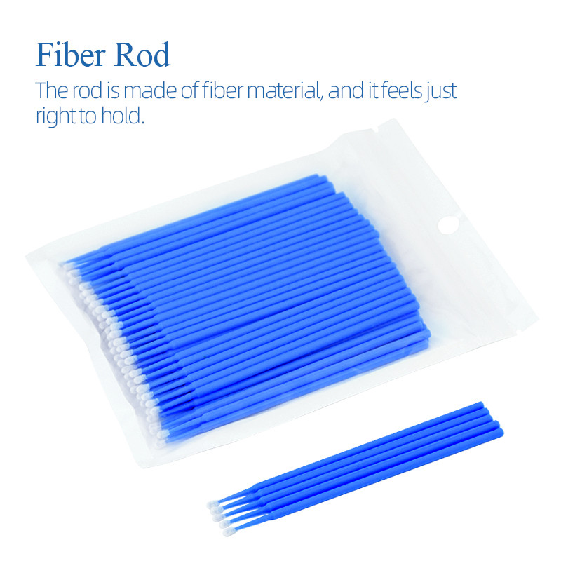 SongLash 100 buc/lot perii de unică folosință pentru gene Tampoane de bumbac Microperie instrumente pentru gene individuale pentru extensia genelor