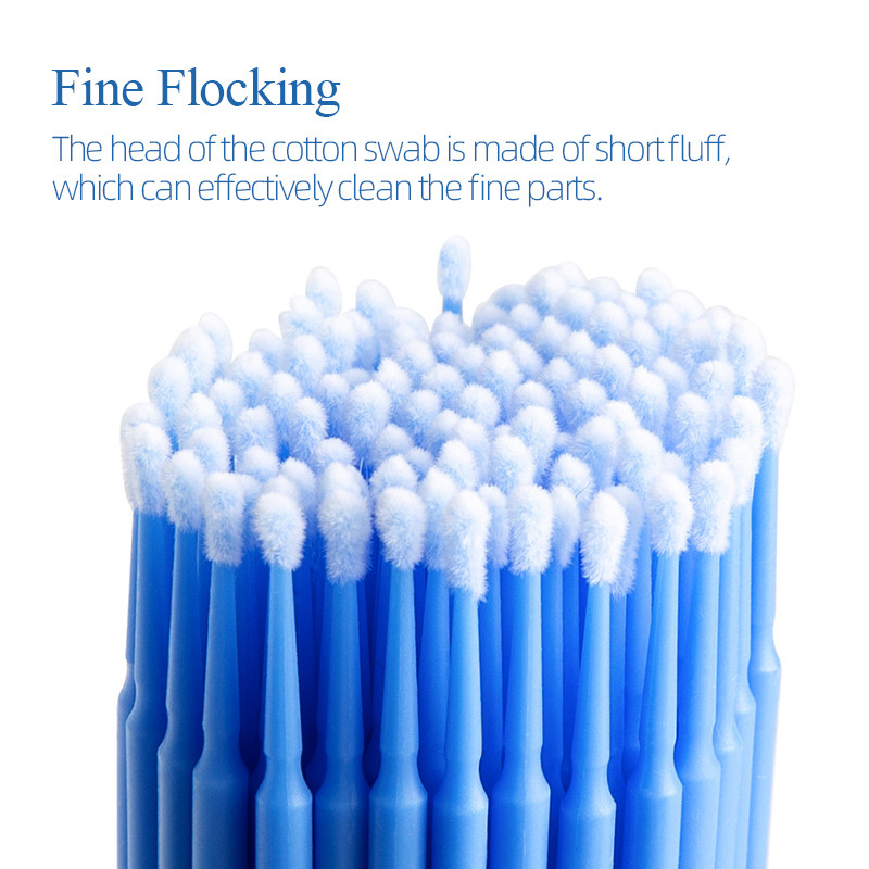 SongLash 100 buc/lot perii de unică folosință pentru gene Tampoane de bumbac Microperie instrumente pentru gene individuale pentru extensia genelor