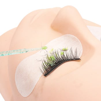 Σετ προμηθειών επέκτασης βλεφαρίδων Lash Micro Brush Tape Glue Ring Eye pad Patch Patch Mascara Wand Applicator Eyelash Tool