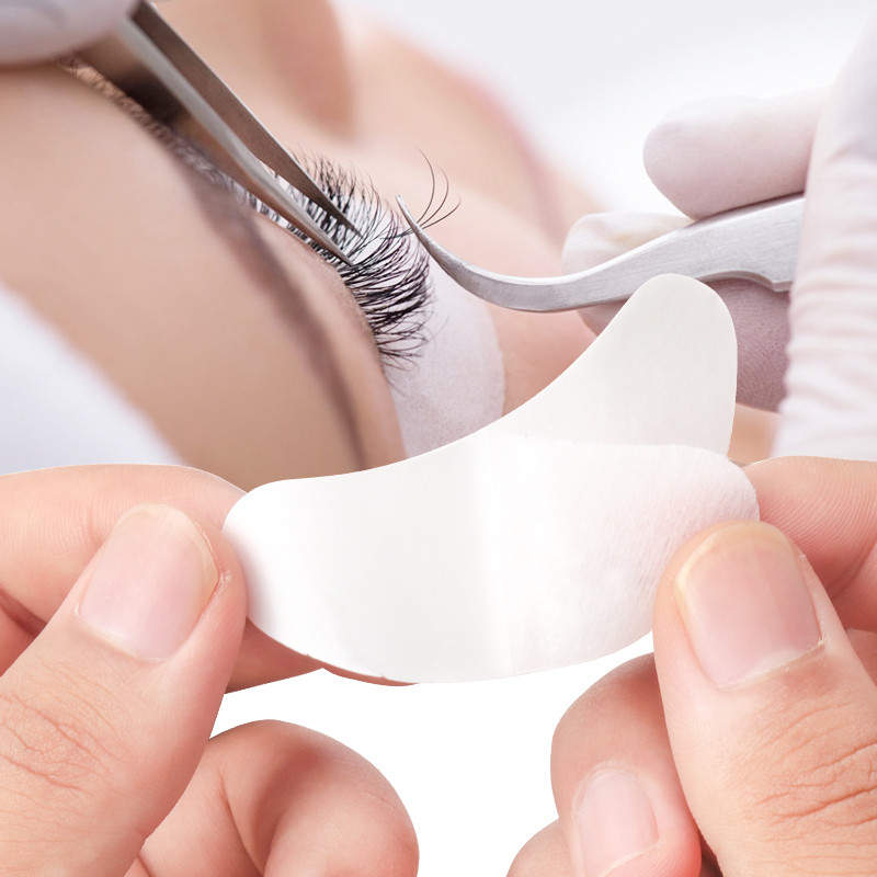 Blakstienų priauginimo reikmenų rinkinys Lash Micro Brush Tape Klijai Žiedelis Akių gelio pagalvėlė Pleistras Vienkartinis tušas lazdelė Aplikatorius Blakstienų įrankis