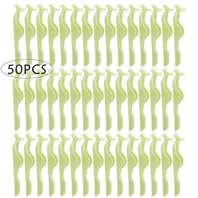 10/30/50 db műanyag szempilla csipesz műszempilla klip eltávolító szempilla csipesz hajcsavaró csipesz szemöldökcsipesz szempilla applikátor