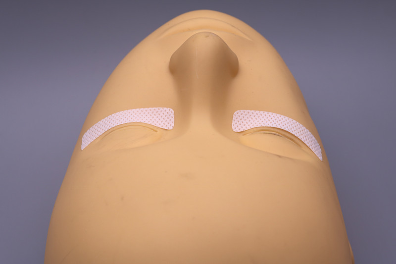 200 vnt blakstienų priauginimo juosta Medicininė neaustinė medžiaga, pleistrai blakstienų po akimis pagalvėlės blakstienų priauginimas specialus akių pleistras