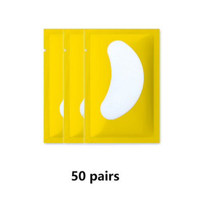 20/50/100 porų akių pagalvėlių blakstienų pagalvėlių gelio pleistras, priklijuotas po blakstienomis dirbtinių blakstienų priauginimo popieriaus lipdukų makiažui