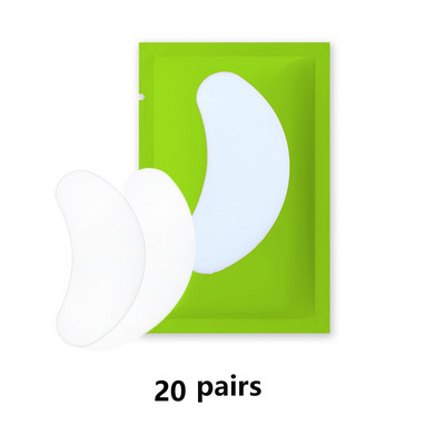 20/50/100 porų akių pagalvėlių blakstienų pagalvėlių gelio pleistras, priklijuotas po blakstienomis dirbtinių blakstienų priauginimo popieriaus lipdukų makiažui