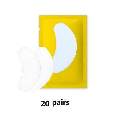 20/50/100 porų akių pagalvėlių blakstienų pagalvėlių gelio pleistras, priklijuotas po blakstienomis dirbtinių blakstienų priauginimo popieriaus lipdukų makiažui