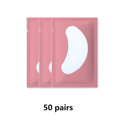 20/50/100 porų akių pagalvėlių blakstienų pagalvėlių gelio pleistras, priklijuotas po blakstienomis dirbtinių blakstienų priauginimo popieriaus lipdukų makiažui