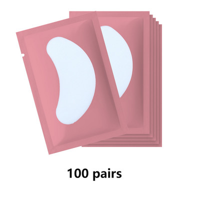 20/50/100 porų akių pagalvėlių blakstienų pagalvėlių gelio pleistras, priklijuotas po blakstienomis dirbtinių blakstienų priauginimo popieriaus lipdukų makiažui