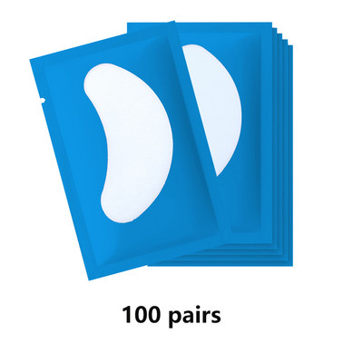 20/50/100 porų akių pagalvėlių blakstienų pagalvėlių gelio pleistras, priklijuotas po blakstienomis dirbtinių blakstienų priauginimo popieriaus lipdukų makiažui