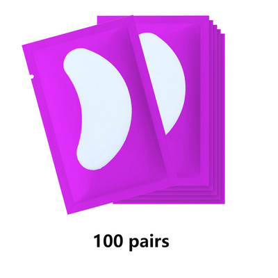 20/50/100 porų akių pagalvėlių blakstienų pagalvėlių gelio pleistras, priklijuotas po blakstienomis dirbtinių blakstienų priauginimo popieriaus lipdukų makiažui