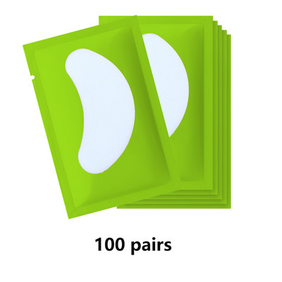 20/50/100 porų akių pagalvėlių blakstienų pagalvėlių gelio pleistras, priklijuotas po blakstienomis dirbtinių blakstienų priauginimo popieriaus lipdukų makiažui