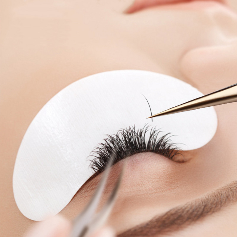 1 vnt. blakstienų pincetas 3D apimties blakstienų priauginimo pincetas nerūdijančio plieno ventiliatoriaus blakstienos antakių segtukas dirbtinių blakstienų makiažo įrankiai