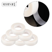 Nauja 3/6 Rolls blakstienų priauginimo juosta po akimis pleistrai Makiažo lengvai nuplėšiama Micropore Tape Profesionali blakstienų juosta