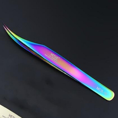 100% originalne originalne Vetus pincete MCS Series Premium Eyelash Extensions Pincete za uljepšavanje šminke Pincete s ultra finim vrhom