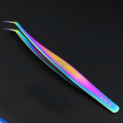 100% originalne originalne Vetus pincete MCS Series Premium Eyelash Extensions Pincete za uljepšavanje šminke Pincete s ultra finim vrhom