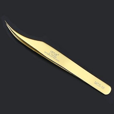 100% originalne originalne Vetus pincete MCS Series Premium Eyelash Extensions Pincete za uljepšavanje šminke Pincete s ultra finim vrhom