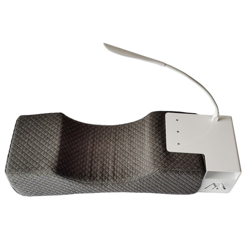 Jastuk za nadogradnju trepavica Memorijska pjena i integrirana polica za cijepljenje Jastuk za nadogradnju trepavica Alati za šminkanje s USB svjetiljkom za trepavice