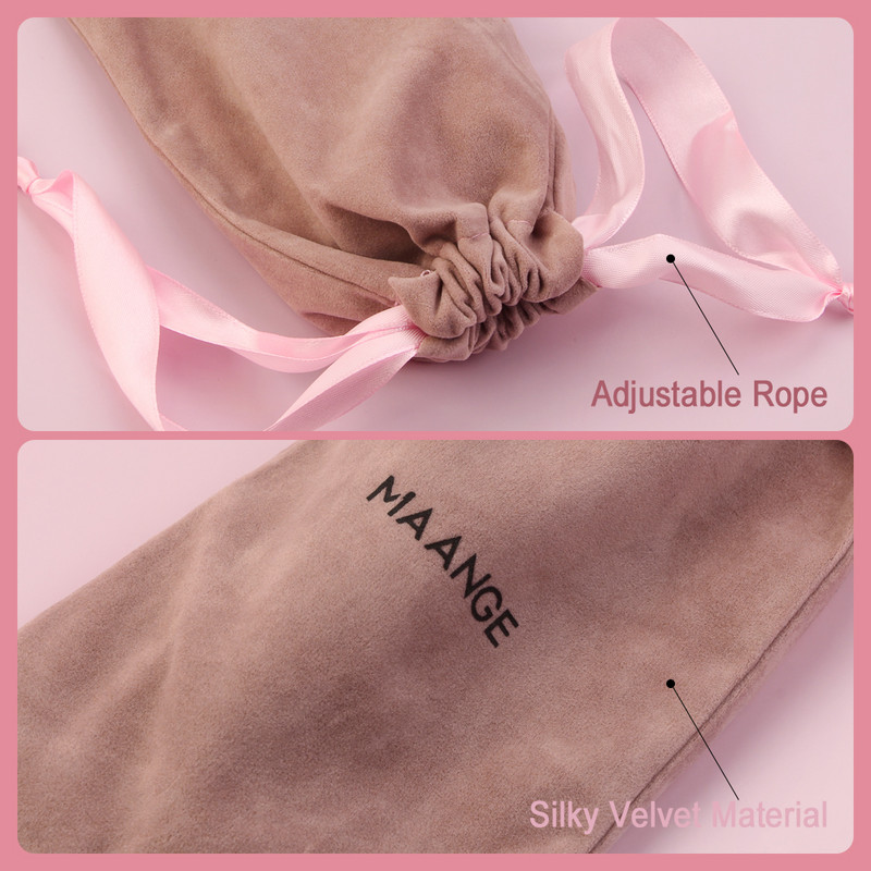 MAANGE Pro 4/13kom Set kistova za šminku Lice Podloga za sjenilo Puder Olovka za oči Četkica za šminkanje trepavica Alat za uljepšavanje s vrećicom