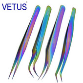 4 kom / set Vetus MCS serija Fantasy Bright Premium Beauty pinceta za šminku za nadogradnju trepavica Ultra Fine Tip Pinzas