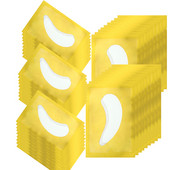 100 pari trepavica Gel flaster za cijepljenje trepavica ispod jastučića Flasteri za oči za ekstenzije trepavica Papirnate naljepnice za omote Alati za šminkanje