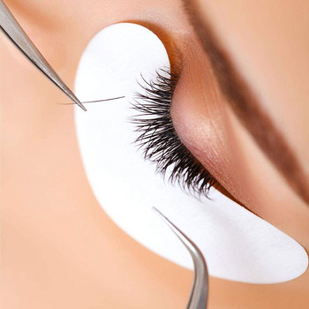 100Pairs Eyelashes Gel Patch Grafting Eyelash Under Pads Eye Patches for Eyelash Extension Heart Sticker Wraps Tools Makeup