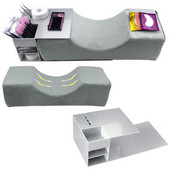 Jastuk za trepavice Naslon za glavu Potpora za vrat Jastuk za trepavice Nacijepljene trepavice Jastuk za produženje trepavica od memorijske pjene s džepnim alatima za šminkanje