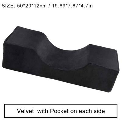 Jastuk za trepavice Naslon za glavu Potpora za vrat Jastuk za trepavice Nacijepljene trepavice Jastuk za produženje trepavica od memorijske pjene s džepnim alatima za šminkanje