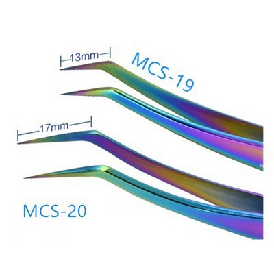 Vetus MCS Series Премиум пинсети за красота грим Mink Eyelashes Extension Висококачествени пинсети с ултра фин връх