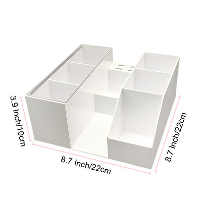 Suport de depozitare pentru produse cosmetice acrilice Organizator pentru extensie de gene Pensetă Suport de afișare Materiale pentru gene Accesorii pentru gene