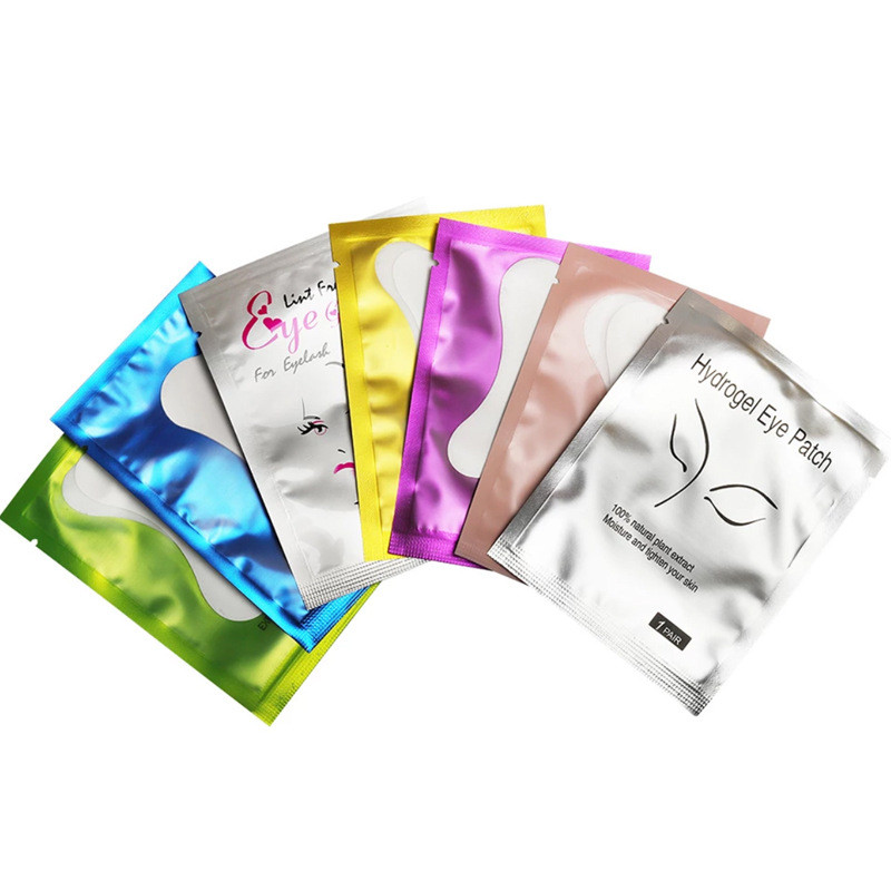 Blakstienų priauginimas po blakstienomis Blakstienų lipdukai Akių pleistrai Blakstienų priauginimo reikmenys pleistrai vokų lipdukams kurti