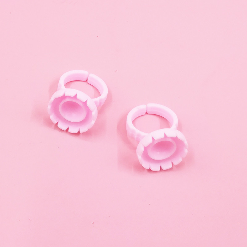 RISI Veleprodajni jednokratni prstenovi ljepila za ekstenzije trepavica Držač ljepila za ekstenzije trepavica Držač spremnika za ljepilo Pigment za tetovažu